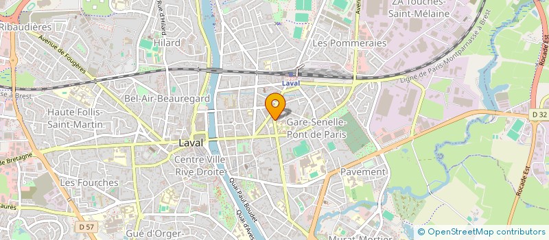 localisation de l'entreprise SERDECO à LAVAL