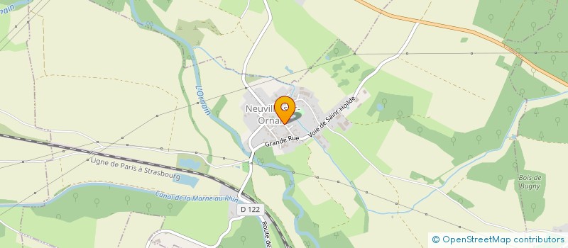 localisation de l'entreprise SERDIL à NEUVILLE-SUR-ORNAIN