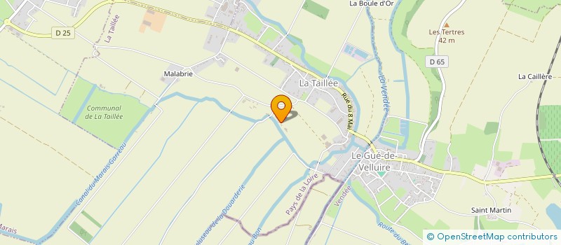 localisation de l'entreprise SERDOM  LA TAILLEE