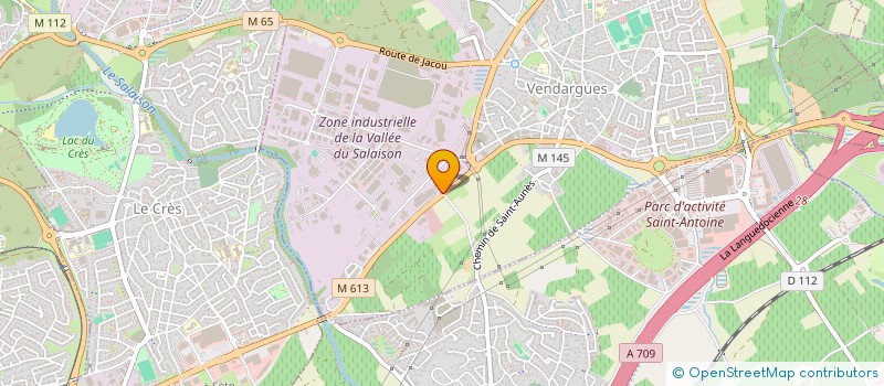 localisation de l'entreprise SERDOMONTPELLIER à VENDARGUES