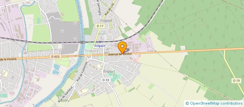 localisation de l'entreprise SERE à TRILPORT