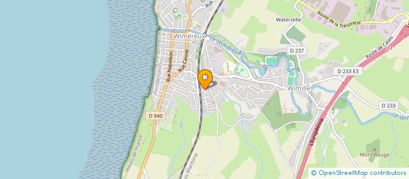 localisation de l'entreprise SERE  WIMILLE