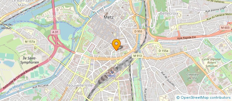 localisation de l'entreprise SEREABAT à METZ