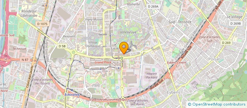 localisation de l'entreprise SEREALE  GRENOBLE