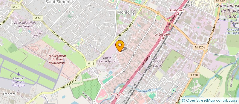 localisation de l'entreprise SEREC à TOULOUSE