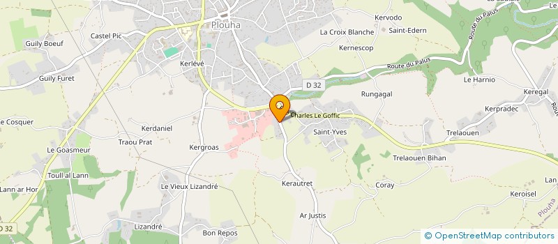 localisation de l'entreprise SERECA  PLOUHA