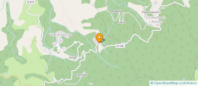 localisation de l'entreprise SERECO à VALLE-DI-ROSTINO