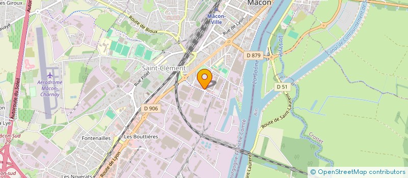 localisation de l'entreprise SEREGENA  MACON