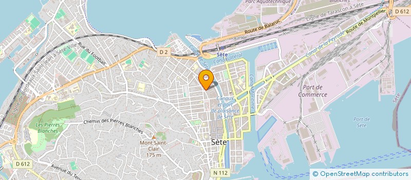 localisation de l'entreprise SEREIN  SETE