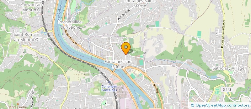 localisation de l'entreprise SEREINE GESTION  GLEIZE