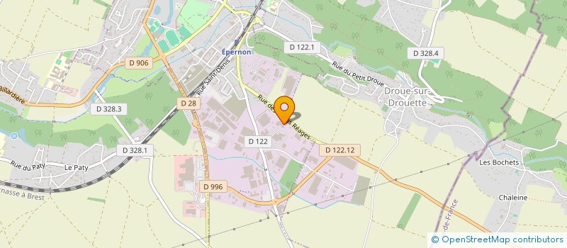 localisation de l'entreprise SERELI à EPERNON