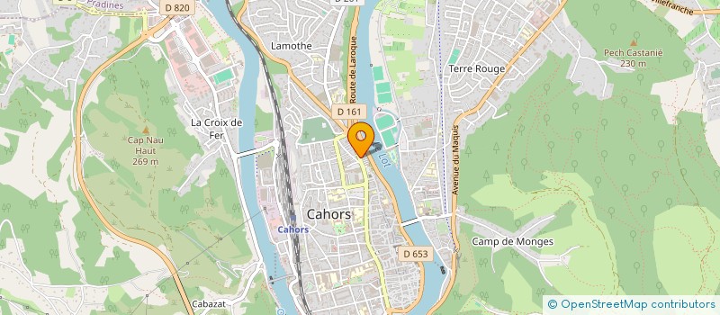 localisation de l'entreprise SERELIGNE à CAHORS