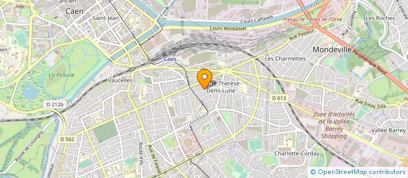 localisation de l'entreprise SEREM FRANCE FILIERE à CAEN
