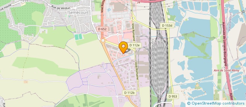 localisation de l'entreprise SEREMANGE AE2G  FEVES