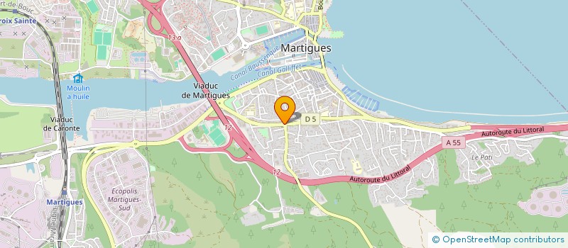 localisation de l'entreprise SEREMI  MARTIGUES