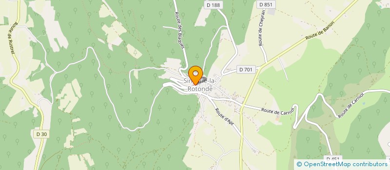 localisation de l'entreprise SEREMMA  SIMIANE-LA-ROTONDE