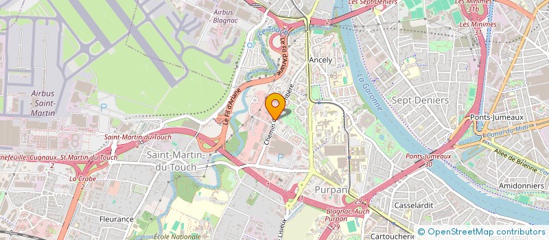 localisation de l'entreprise SEREMO FRANCE à TOULOUSE