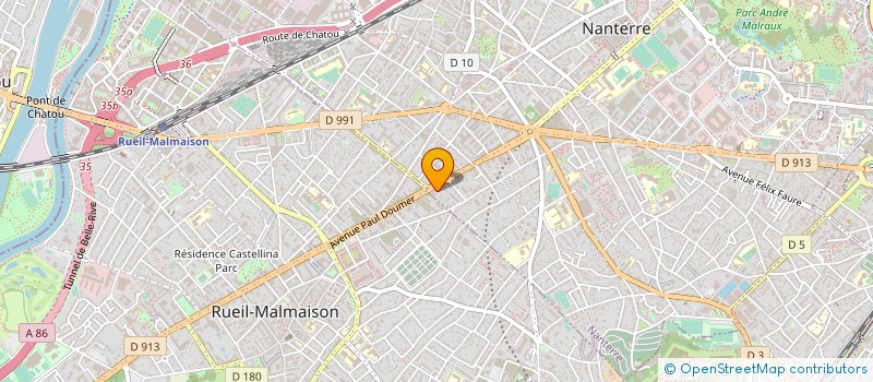 localisation de l'entreprise SEREN-IT  NANTERRE