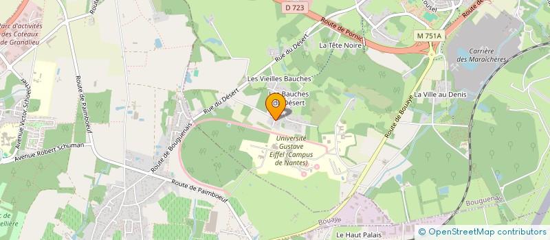 localisation de l'entreprise SEREN PATRIMOINE à BOUGUENAIS