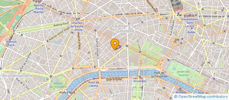 localisation de l'entreprise SERENA à PARIS