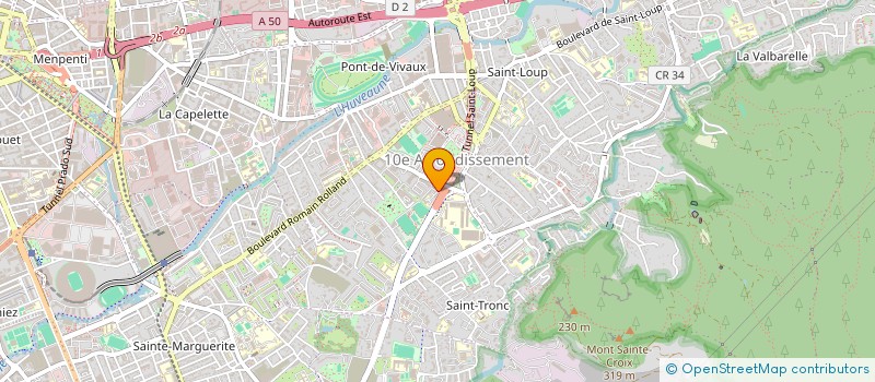 localisation de l'entreprise SERENA à MARSEILLE