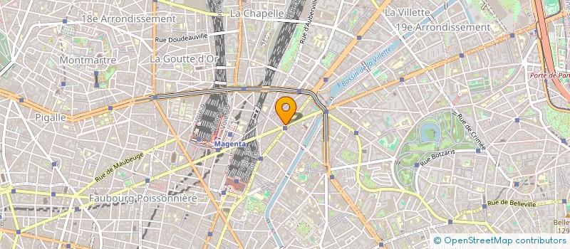 localisation de l'entreprise SERENA  PARIS