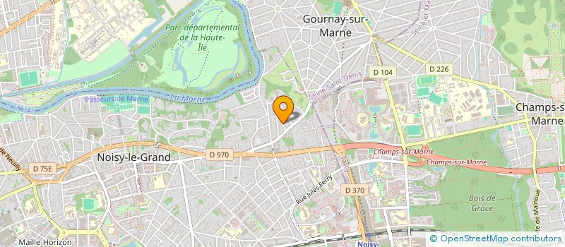 localisation de l'entreprise SERENA BATIMENT à NOISY-LE-GRAND