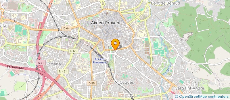 localisation de l'entreprise SERENA INVEST CAPITAL à AIX-EN-PROVENCE