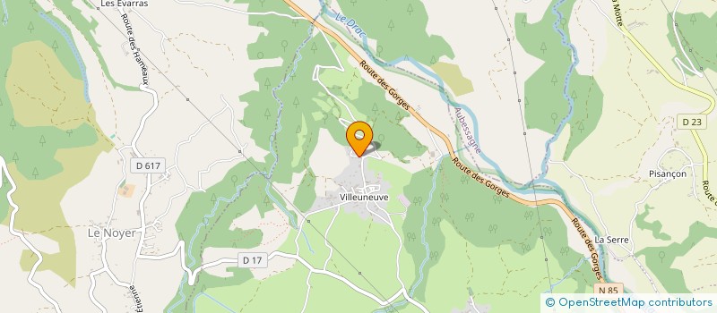 localisation de l'entreprise SERENA PRIMA  POLIGNY