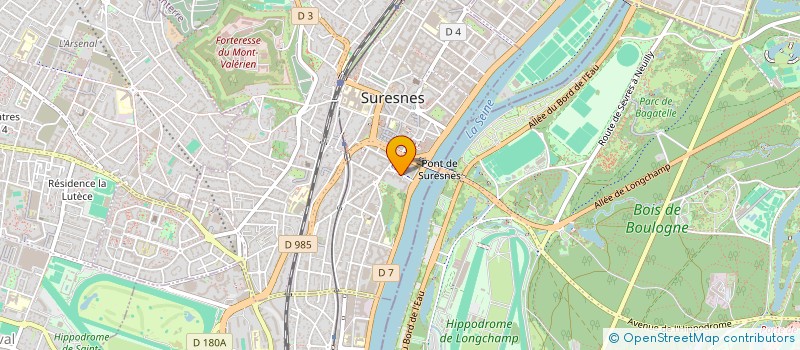 localisation de l'entreprise SERENA TRANSPORT à SURESNES
