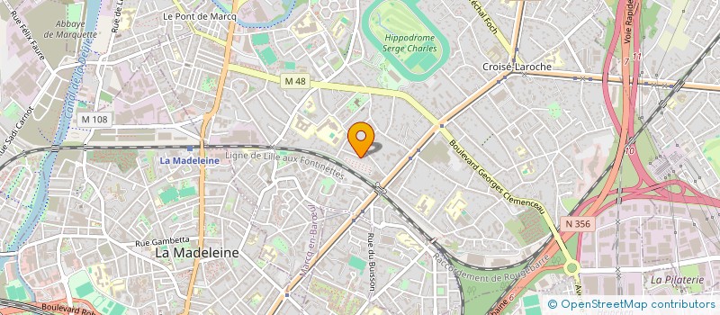 localisation de l'entreprise SERENANCE à MARCQ-EN-BARŒUL