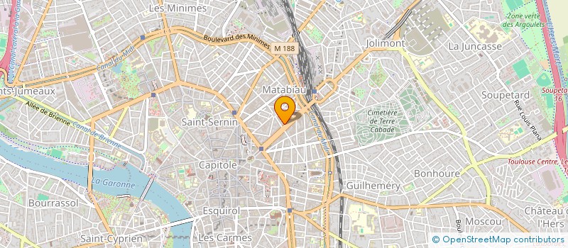 localisation de l'entreprise SERENAUDIO à TOULOUSE