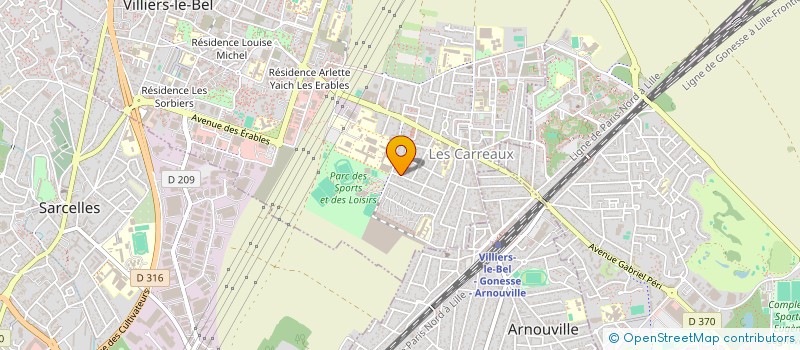 localisation de l'entreprise SERENDIB IMPOTERS AND EXPORTERS à VILLIERS-LE-BEL