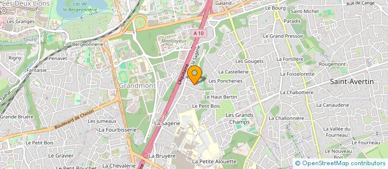 localisation de l'entreprise SERENDIP  SAINT-AVERTIN