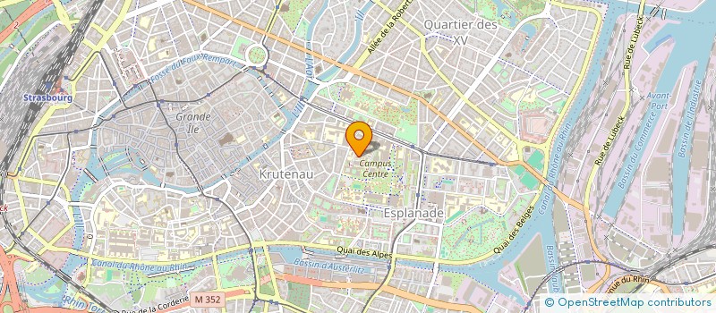 localisation de l'entreprise SERENDIP INNOVATIONS à STRASBOURG