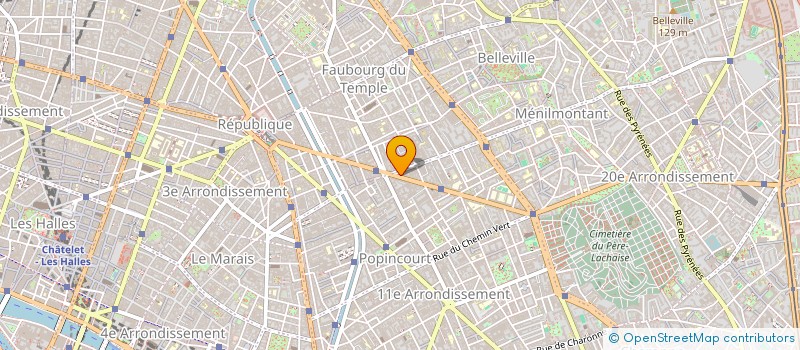 localisation de l'entreprise SERENDIPITE  PARIS