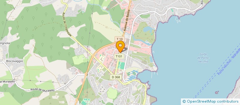 localisation de l'entreprise SERENDIPITE à PORTO-VECCHIO