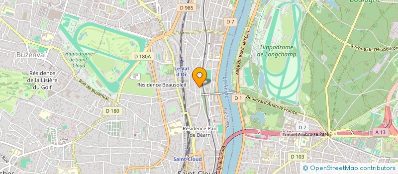 localisation de l'entreprise SERENDIPITY CONSEILS à SAINT-CLOUD