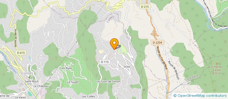 localisation de l'entreprise SERENDIS  CONTES