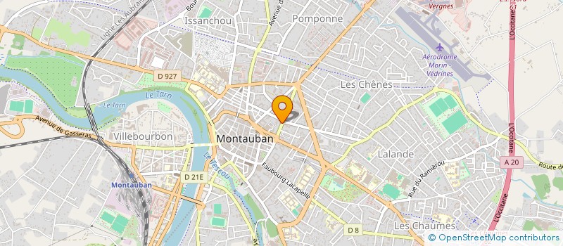 localisation de l'entreprise SERENE COINVEST 2  MONTAUBAN