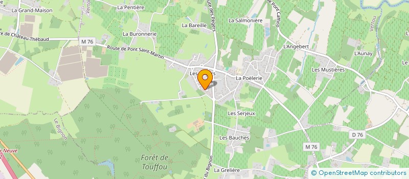 localisation de l'entreprise SERENEA  VERTOU