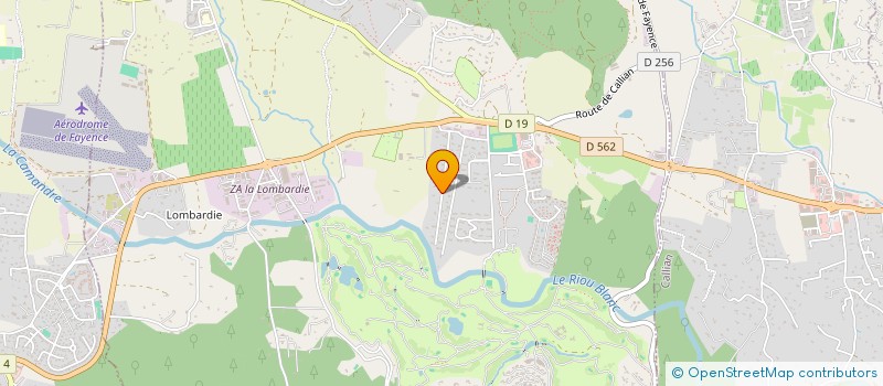 localisation de l'entreprise SERENETA  SEILLANS