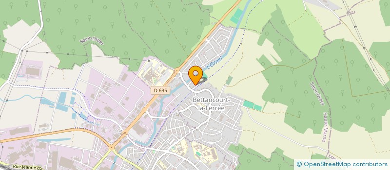 localisation de l'entreprise SERENHR à BETTANCOURT-LA-FERREE