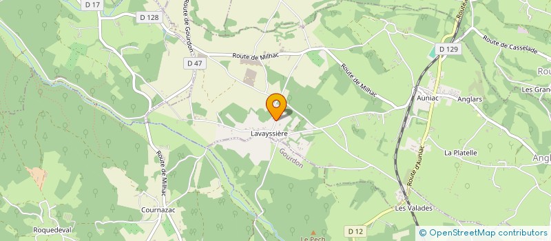 localisation de l'entreprise SERENI SERVICES  ANGLARS-NOZAC