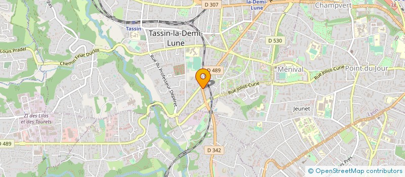 localisation de l'entreprise SERENICAR LYON TASSIN à TASSIN-LA-DEMI-LUNE