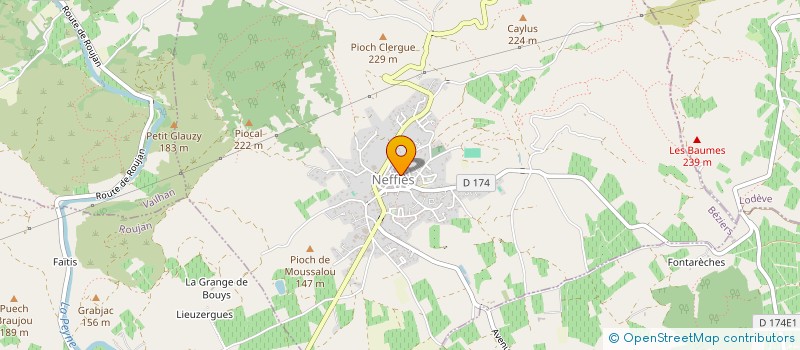 localisation de l'entreprise SERENIDADE  NEFFIES