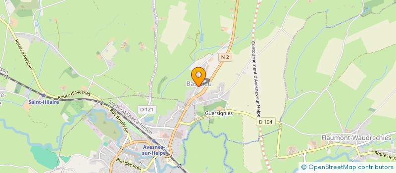 localisation de l'entreprise SERENIDOM  BAS-LIEU