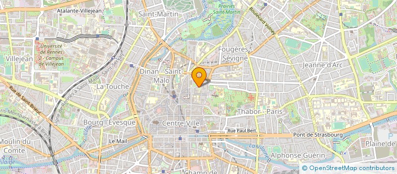 localisation de l'entreprise SERENIS CONSULTING à RENNES