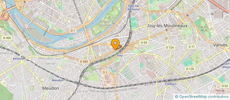 localisation de l'entreprise SERENISS'IMMO à ISSY-LES-MOULINEAUX