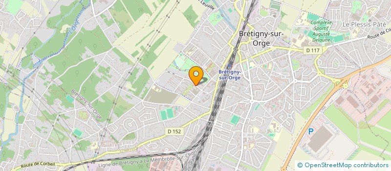 localisation de l'entreprise SERENISSON à BRETIGNY-SUR-ORGE